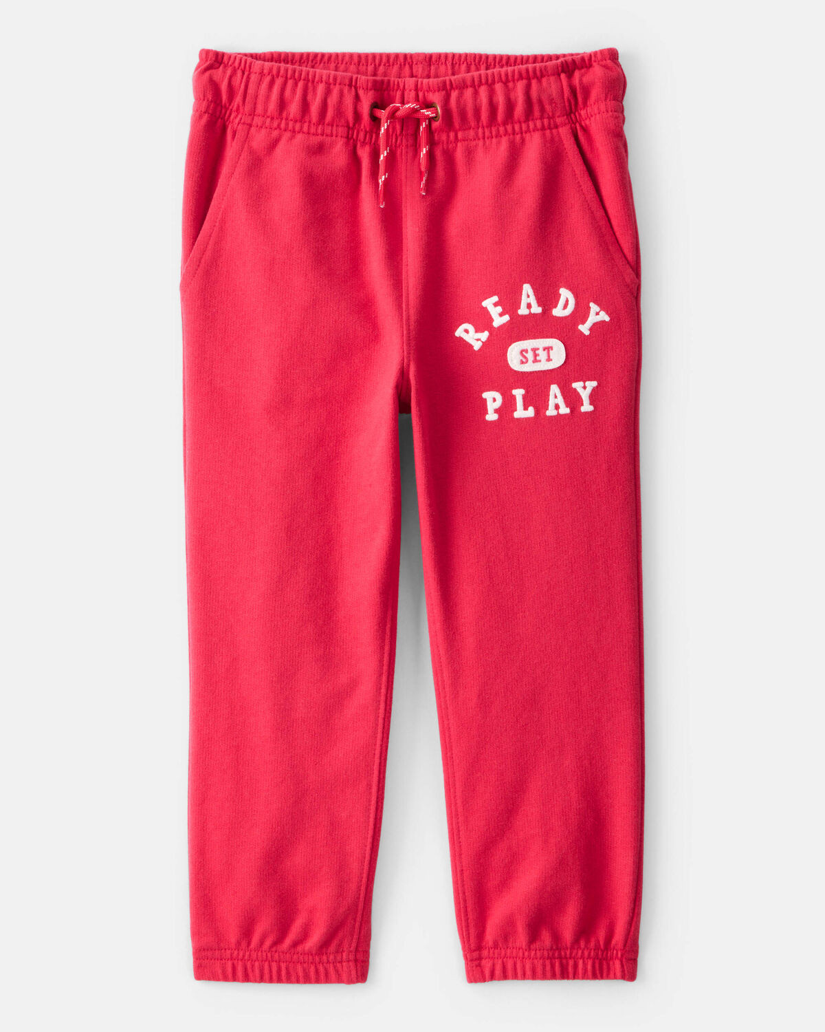 Toddler Boy French Terry Jogger - Red | Carter's Inc