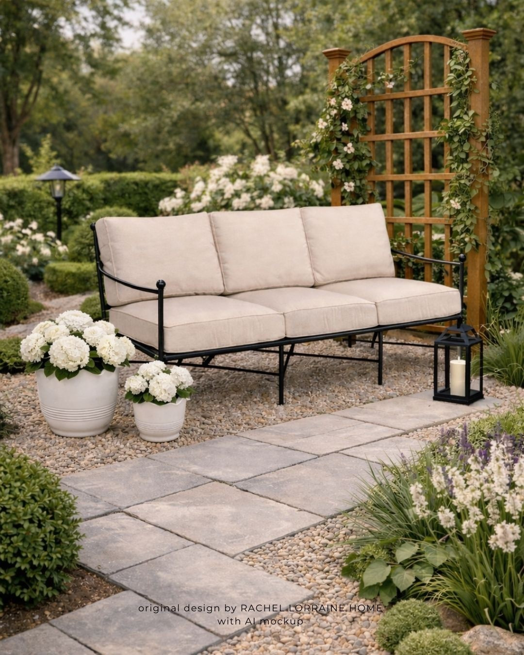 It may be snowy outside, but this is the scene in my mind. I created this little garden-oasis mockup using some of my favorite outdoor pieces from Wayfair—timeless an elegant. 

The metal outdoor sofa feels classic, the wooden trellis adds that charming garden structure, and those scalloped ceramic planters paired with lanterns bring in so much character.

I’ve linked everything below if you’re dreaming of spring right along with me.

#LTKSeasonal #LTKHome