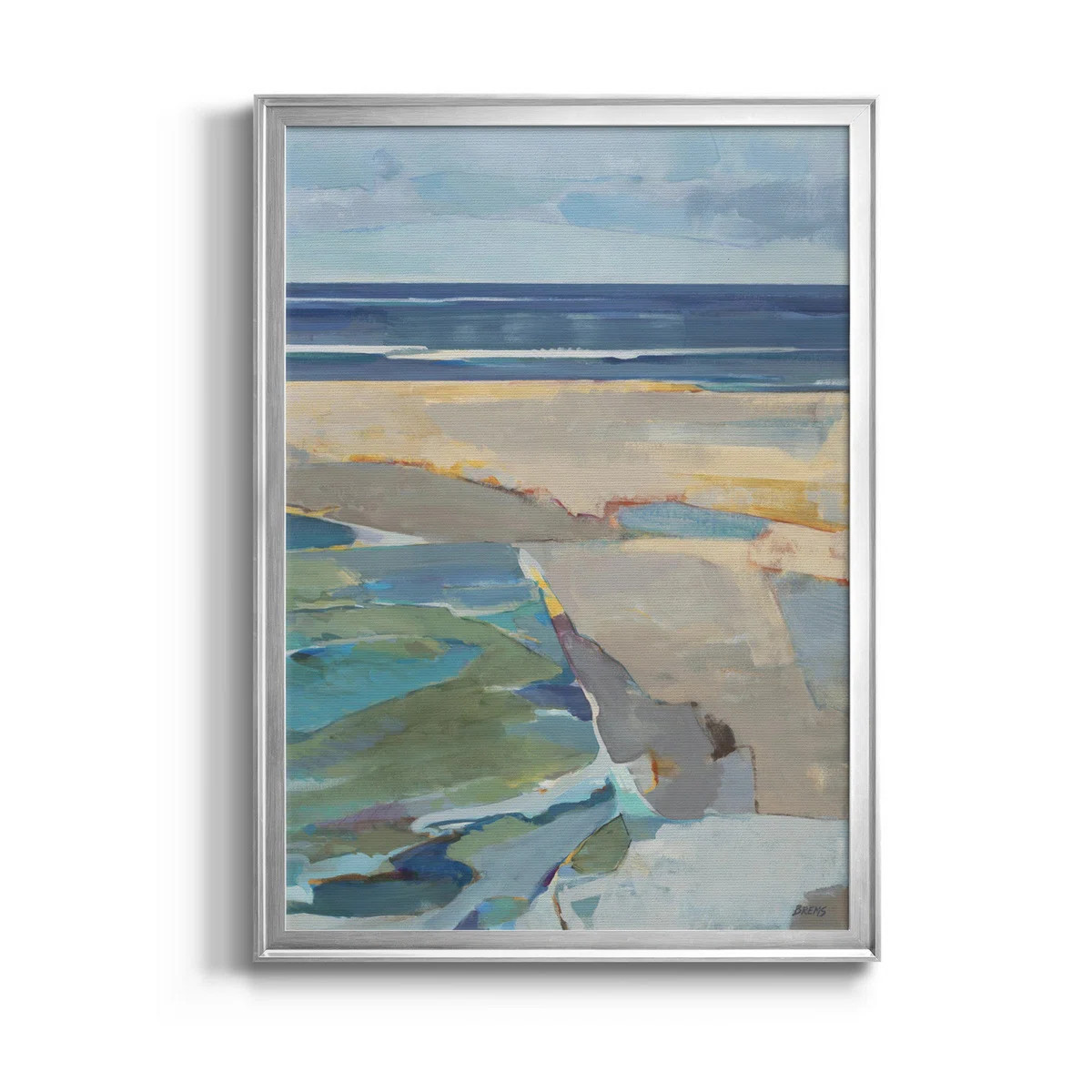 BREAKWATER II Framed On Canvas Painting | Wayfair North America