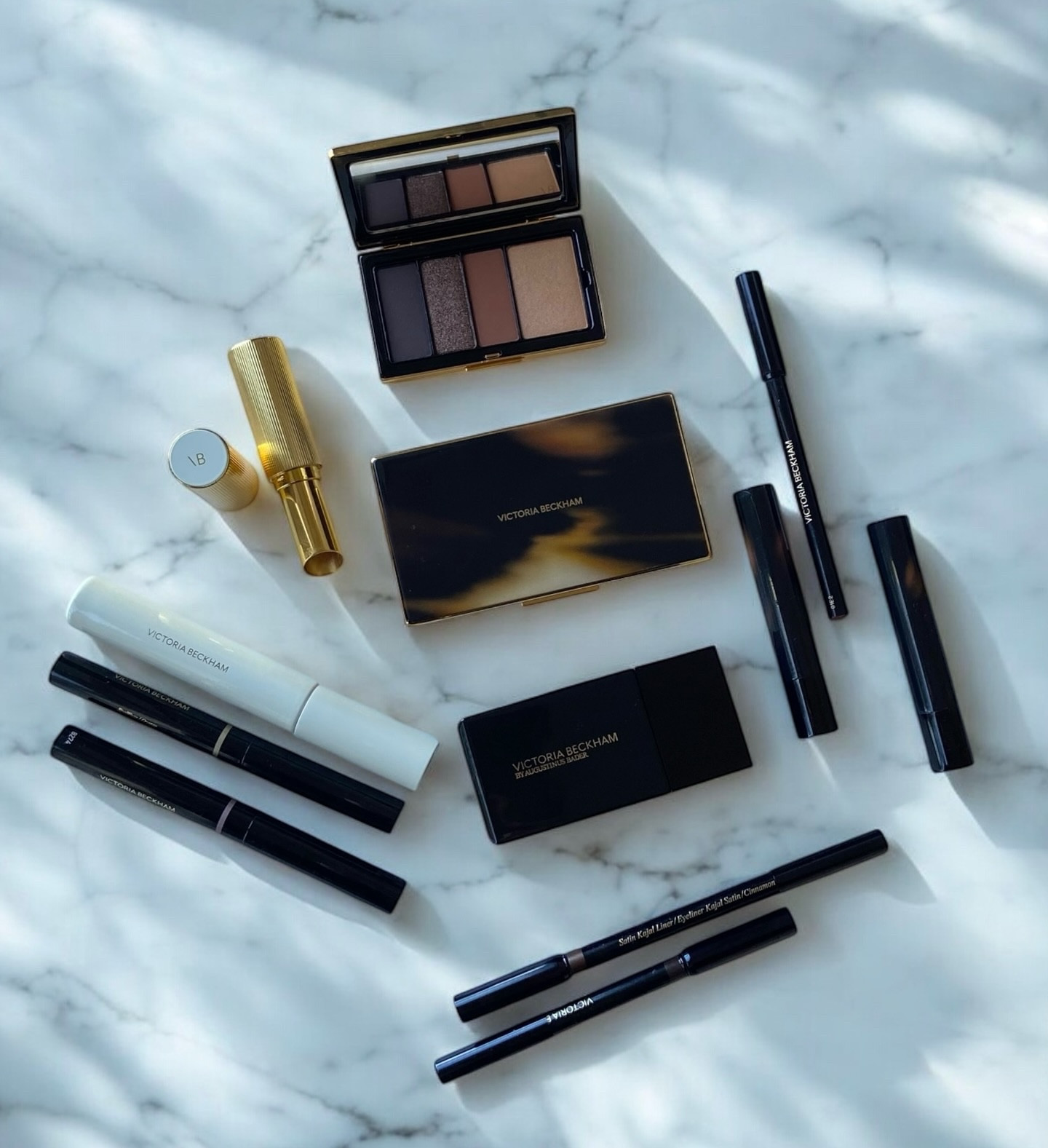 Sharing Swatches and makeup Look For The New victoria Beckham Eye Wardrobe Eyeshadow In Cocoa. @victoriabeckhambeauty 

Love the luxury feel of these shadows. Easy to apply and look great on ,Gorgeous pallete of colours and fabulous mix of luscious colours,Super elegant,The shades are rich and stay all day Like I just applied to my eye,Velvety great quality eyeshadow. You know that I am in love 🫶

Wearing Here : 
The Foundation Drops
EyeWear Eyeshadow Stick 
Reflect Highlighter Stick
Matte Bronzing Brick
Satin Kajal Liner 
Posh Lipstick
Lip Definer 

Makeup Details Linked 

#LTKSeasonal #LTKBeauty