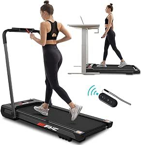FYC Under Desk Treadmill - 2 in 1 Folding Treadmill for Home 265LBS Weight Capacity, Free Install... | Amazon (US)
