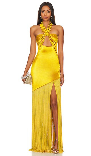 Bali Gown in Marigold | Revolve Clothing (Global)