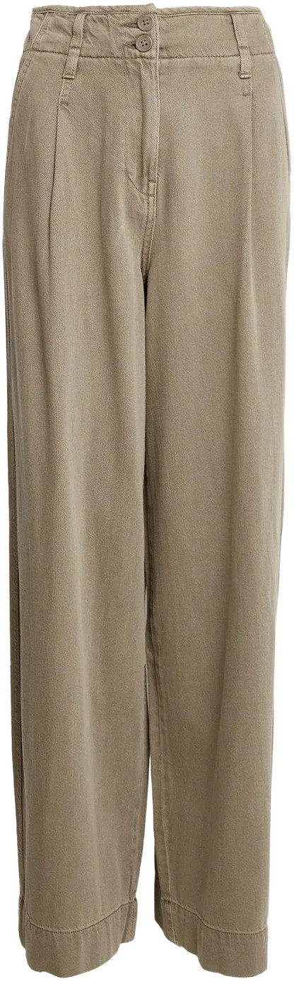 Lyocell™ Blend Pleated Wide Leg Trouser | Marks & Spencer (UK)