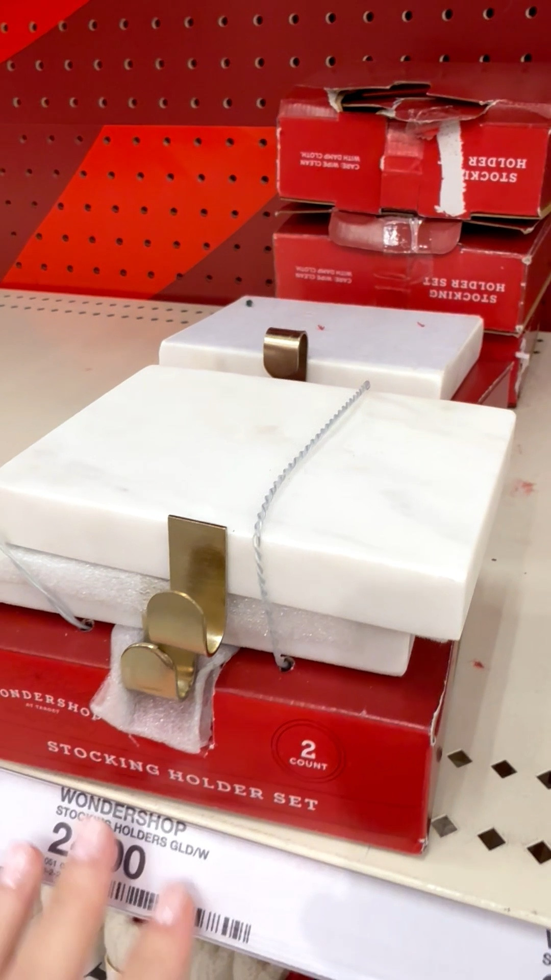 Marble stocking holders are so versatile. They work with modern and vintage Christmas styles. ✨

They’re perfect for your entryway table, holiday fireplace, a shelf, kitchen cabinet, or anywhere you’re looking for a pop of holiday decor.

And if you’re a mosaic artist, these make a great substrate for your art so you create a one-of-a-kind stocking holder. For mosaic tips, tutorials + inspiration please visit my YouTube channel: YouTube.com/julieweilbacher. Follow @julieweilbacher on Instagram for all things mosaic art.

#stockingholder #marblestockingholder #christmasmantle #simplestockingholder #target #metalstockingholder #mosaic #lowprofilestockingholder #holidaydecor #christmasdecor

#LTKFindsUnder50 #LTKHoliday #LTKHome