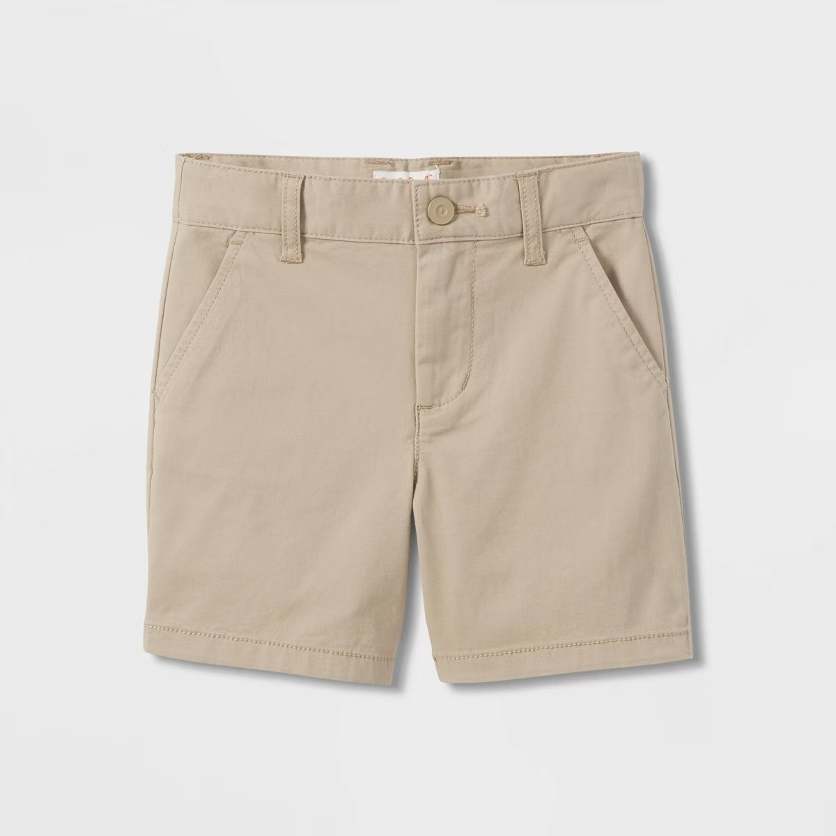 Toddler Boys' Stretch Flat Front Uniform Chino Shorts - Cat & Jack™ | Target