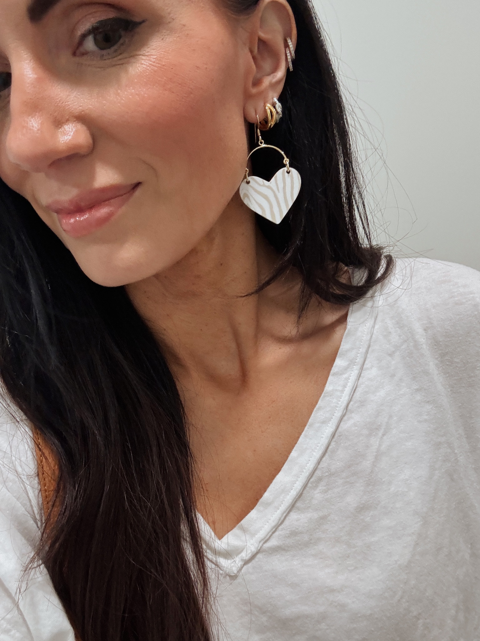 So many earrings on sale for the fourth- zebra print will be trending this fall. Earrings from @Nickel & Suede