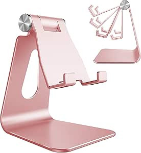Amazon.com: Adjustable Cell Phone Stand, CreaDream Phone Stand, Cradle, Dock, Holder, Aluminum De... | Amazon (US)