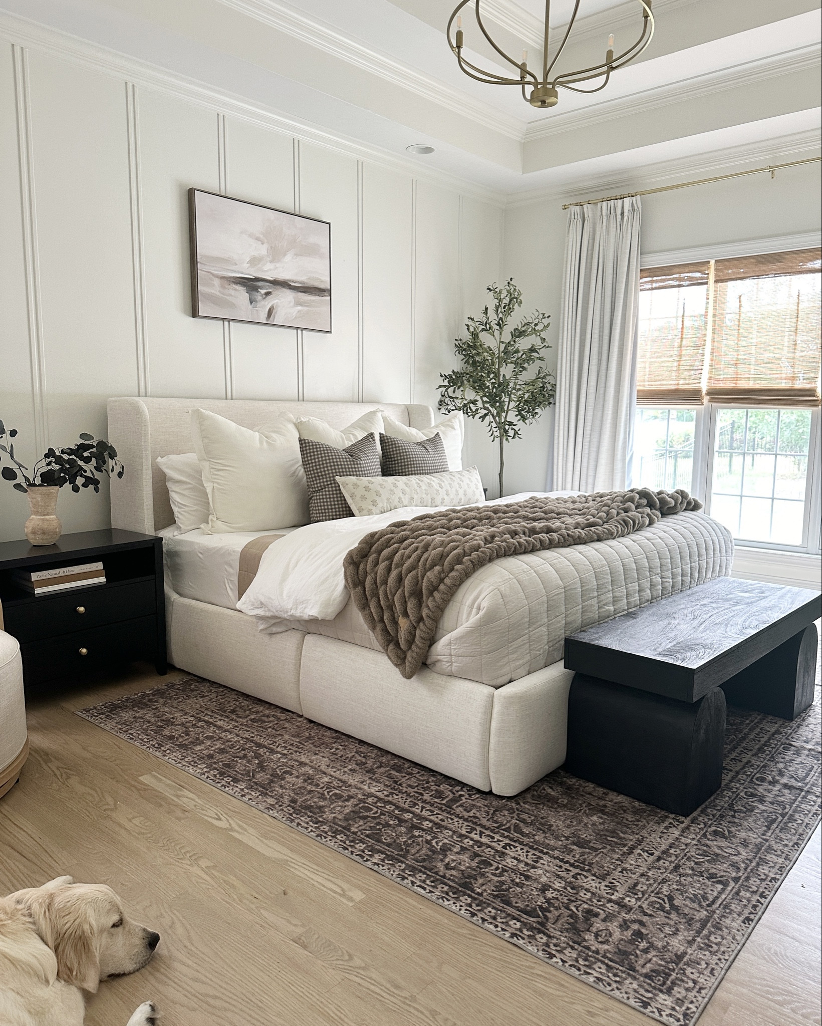 Neutral Bedroom with pops or bold for a bit of drama and mood! 

Neutral Bedding | Lola Blanket | Quilt | Bedding | Duvet | Area Rug | Washable Rug | Bed Bench | Chunky Bench | Home Style | Home Design | Affordable Finds | Custom Curtains | Woven Blinds 

#LTKFindsUnder100 #LTKHome #LTKSaleAlert