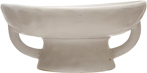 Creative Co-Op Stoneware Bowl w Reactive Glaze, Décor, Matte White,12 ounces | Amazon (US)