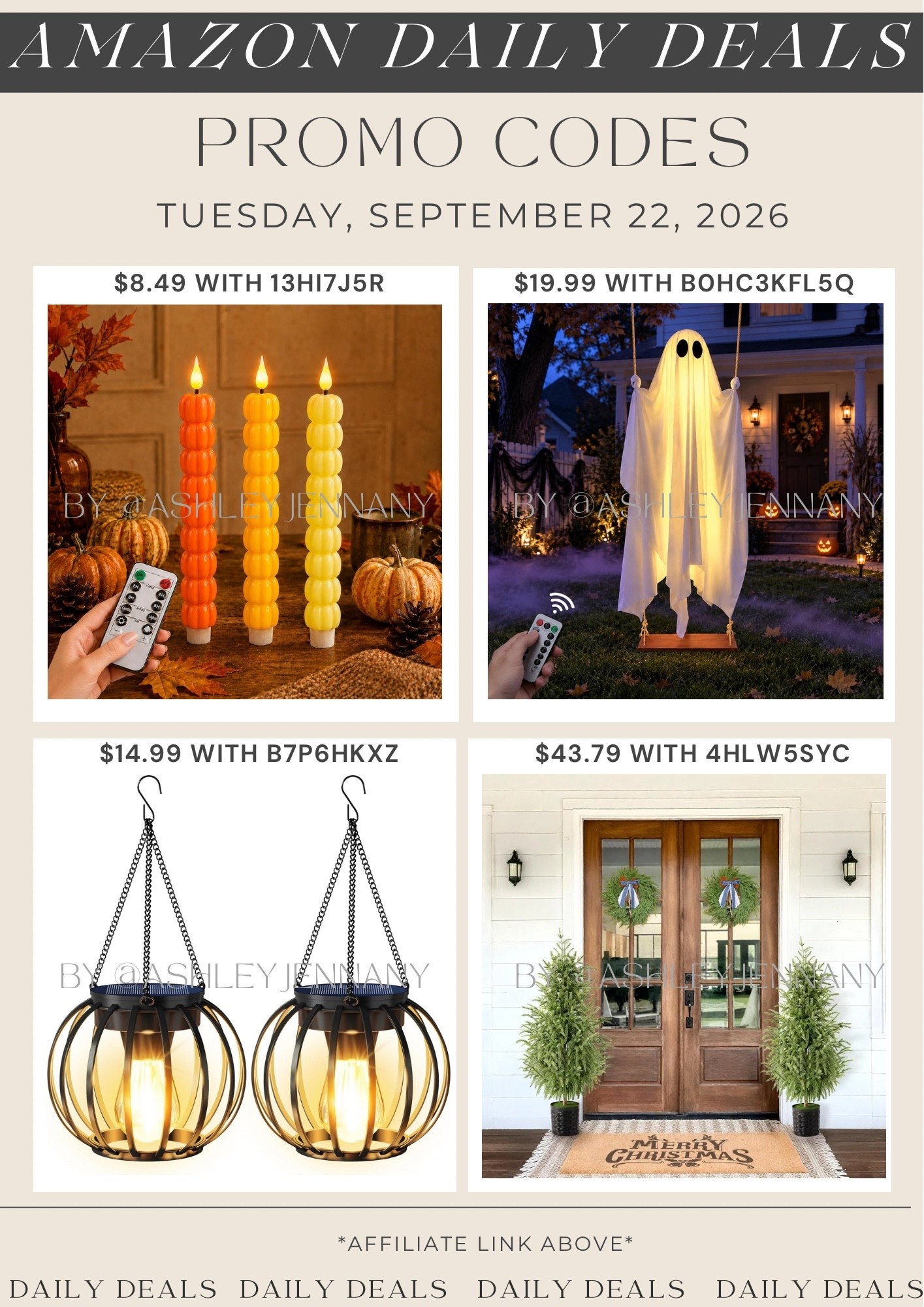 Amazon deals

#LTKSeasonal #LTKHome #LTKSaleAlert