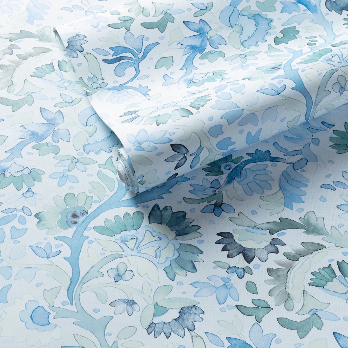 Ines Blue Wallpaper | Furniture | Annie Selke