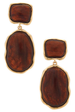 8 Other Reasons Juba Drop Earrings in Brown from Revolve.com | Revolve Clothing (Global)