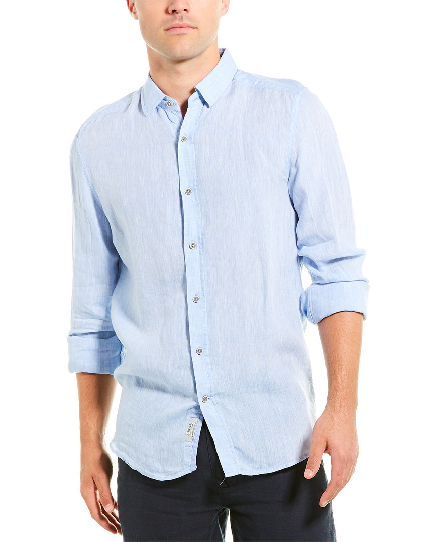 Report Collection Linen Woven Shirt | Ruelala