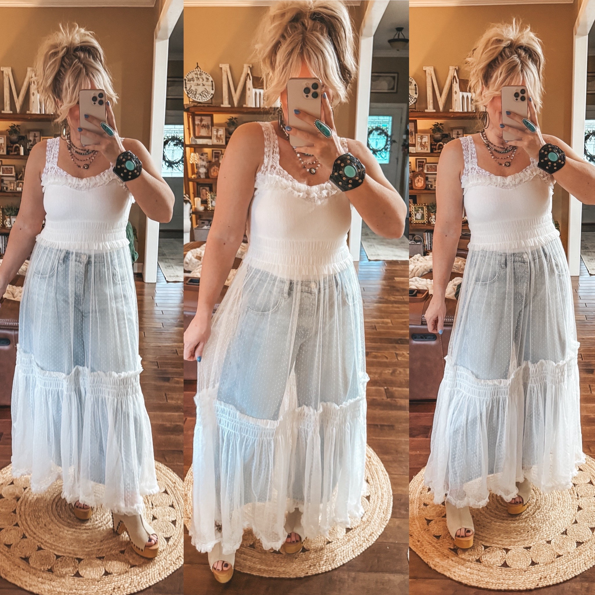 This is SO CUTE and looks great over jeans, shorts, and wear an oversized long tee over it too! 👏🏼😍
I’m in a medium. Comes in black as well 
Save with code MANDIE20MAULDIN @Three Bird Nest 

#LTKOver40