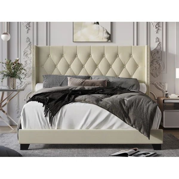 Sanders Upholstered Bed | Wayfair North America