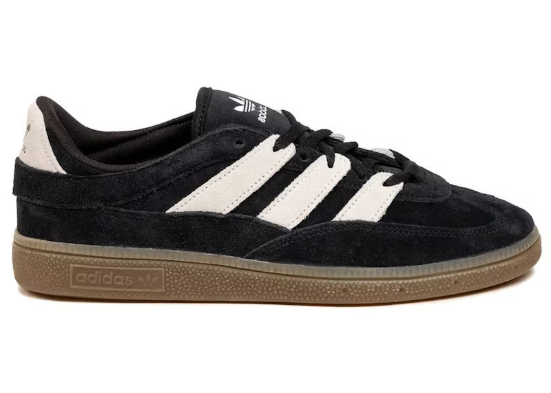 Adidas Handball Spezial ST Black (Women's) Sneakers in Core Black/Footwear White/Gum 4 | StockX