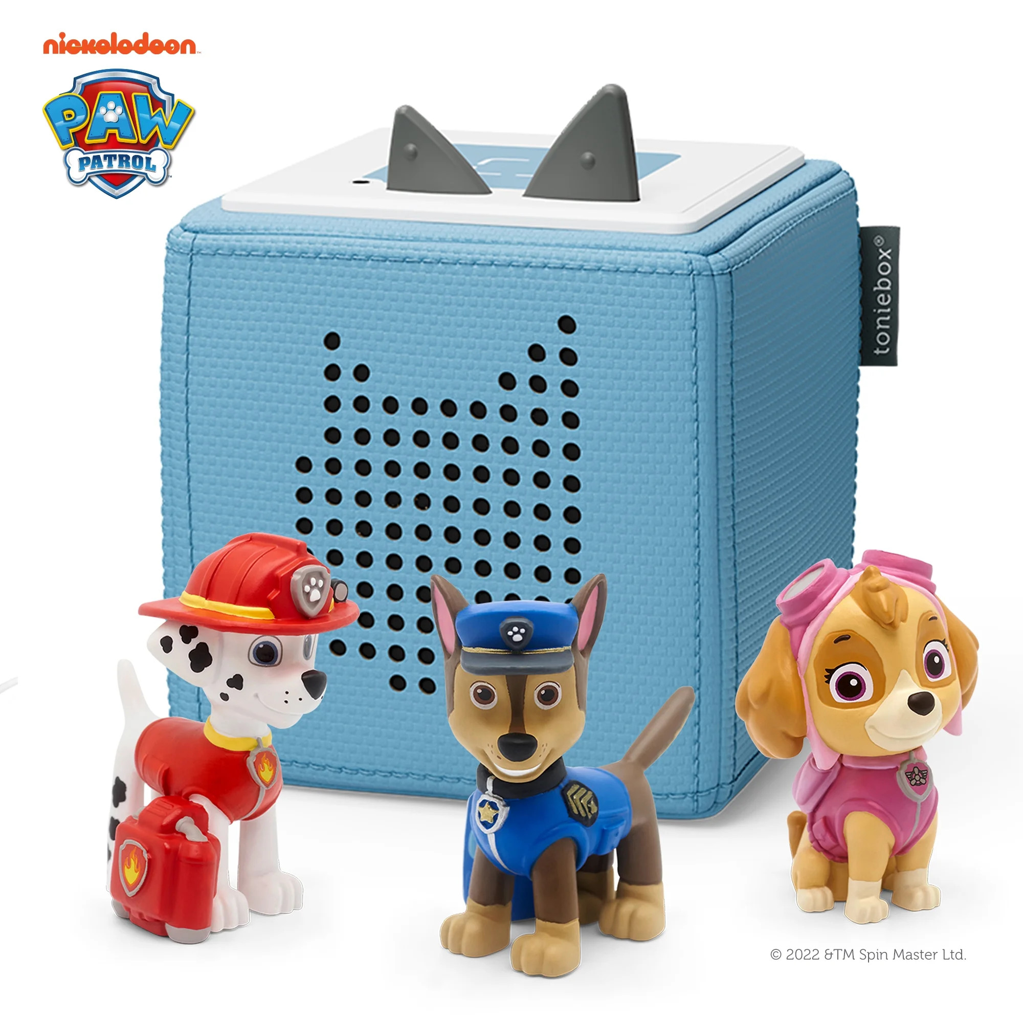 Toniebox Audio Player Bundle with Chase, Skye, & Marshall from Paw Patrol - Listen, Learn, and Pl... | Walmart (US)
