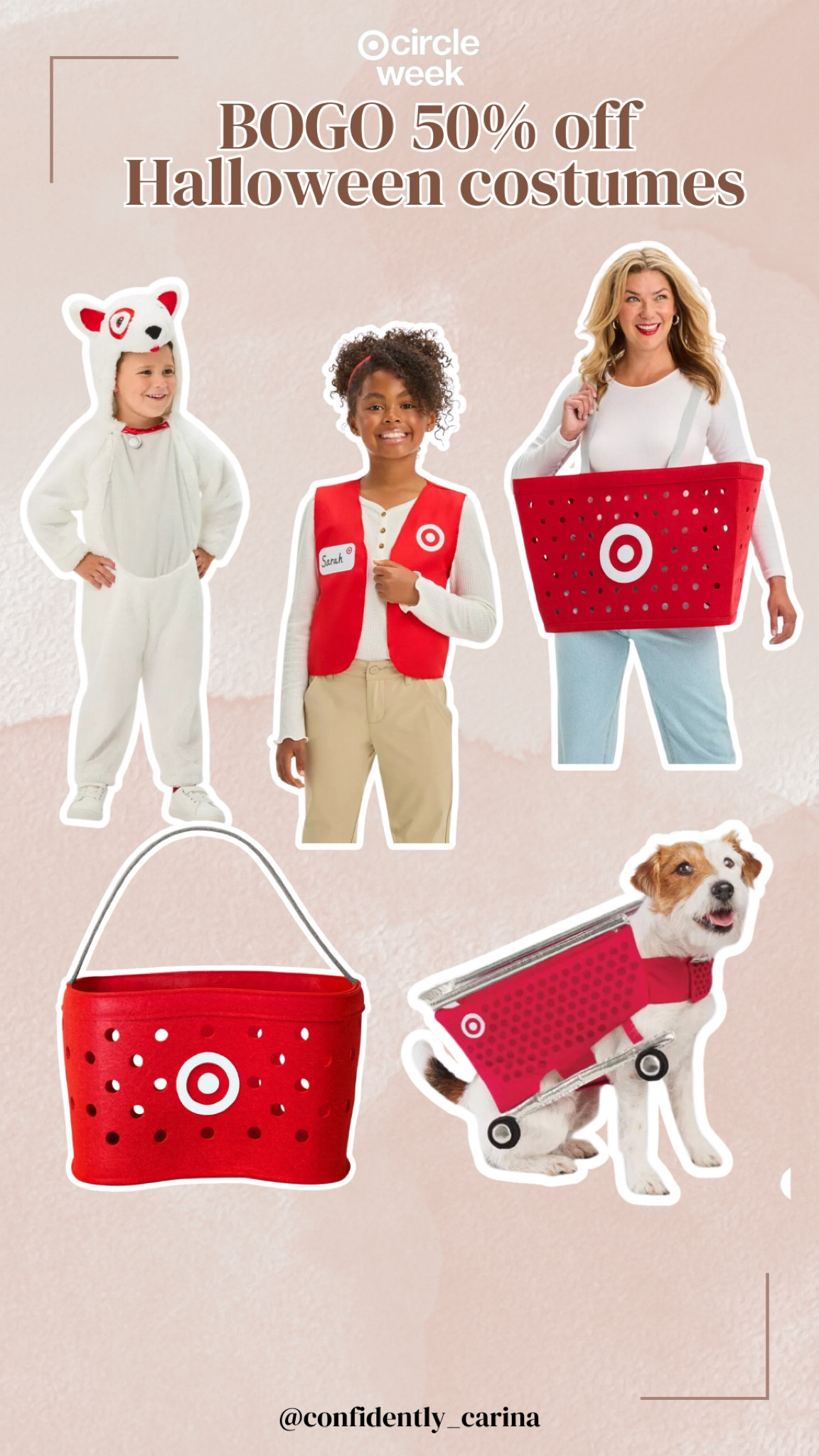 BOGO 50% off Halloween costumes at Target for Circle Week!! 

#LTKxTarget #LTKFamily #LTKKids