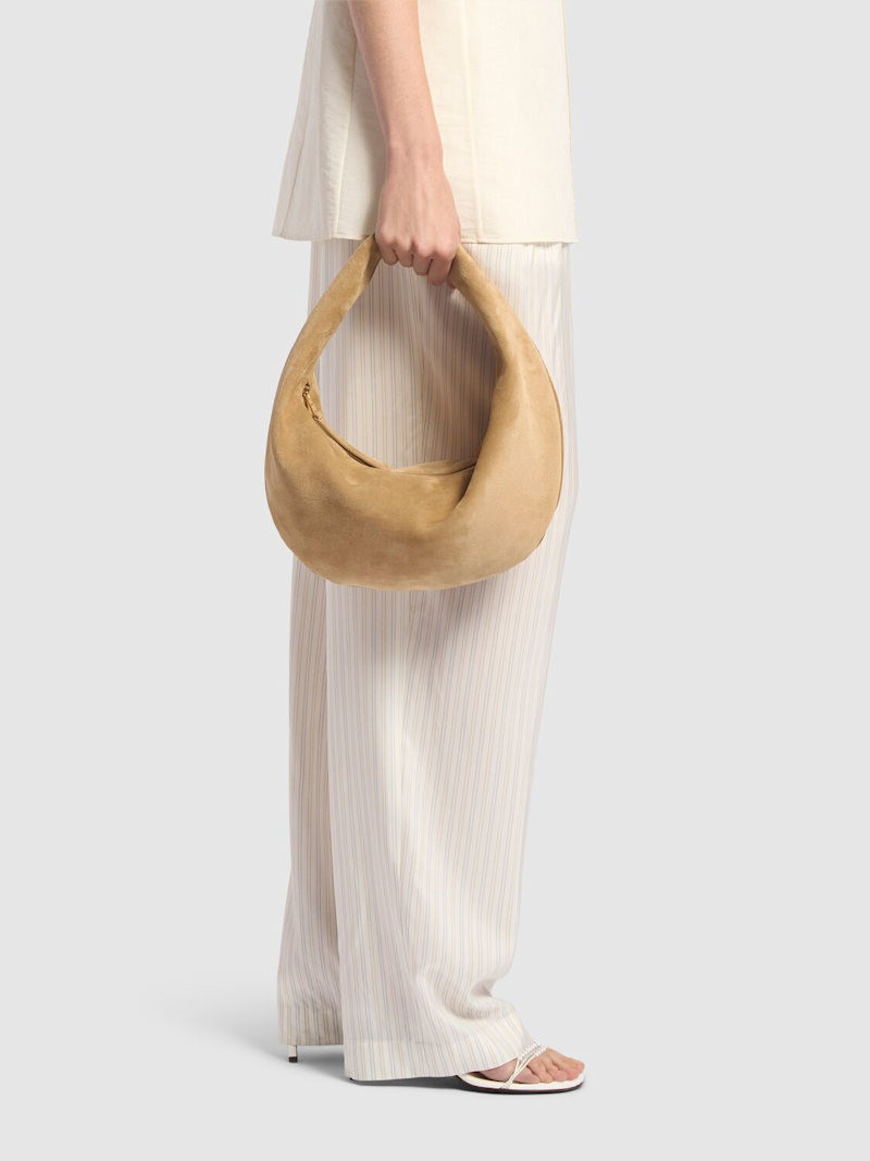 Medium Olivia suede hobo bag | Luisaviaroma