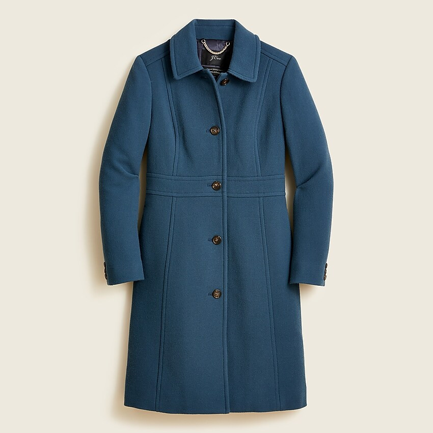 Classic lady day coat in Italian double-cloth wool with Thinsulate® | J. Crew US