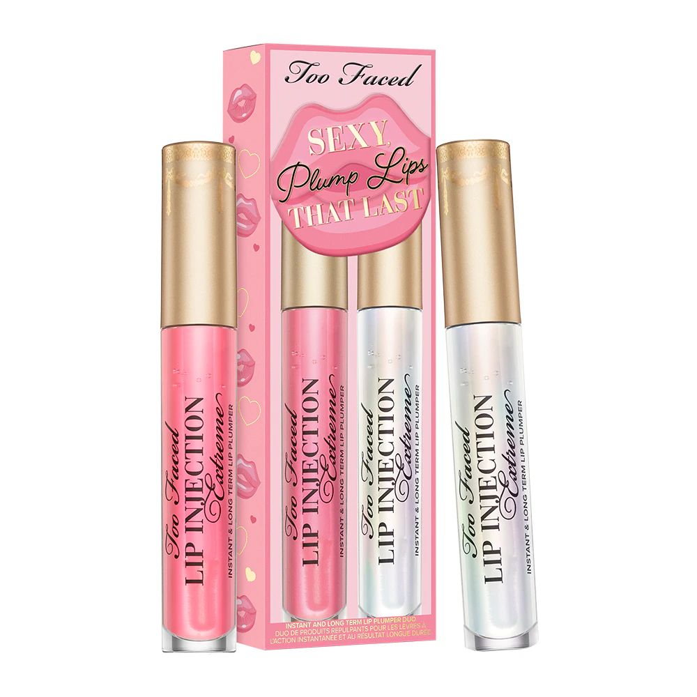 Sexy, Plump Lips That Last Instant and Long Term Lip Plumper Duo | TooFaced | Too Faced US