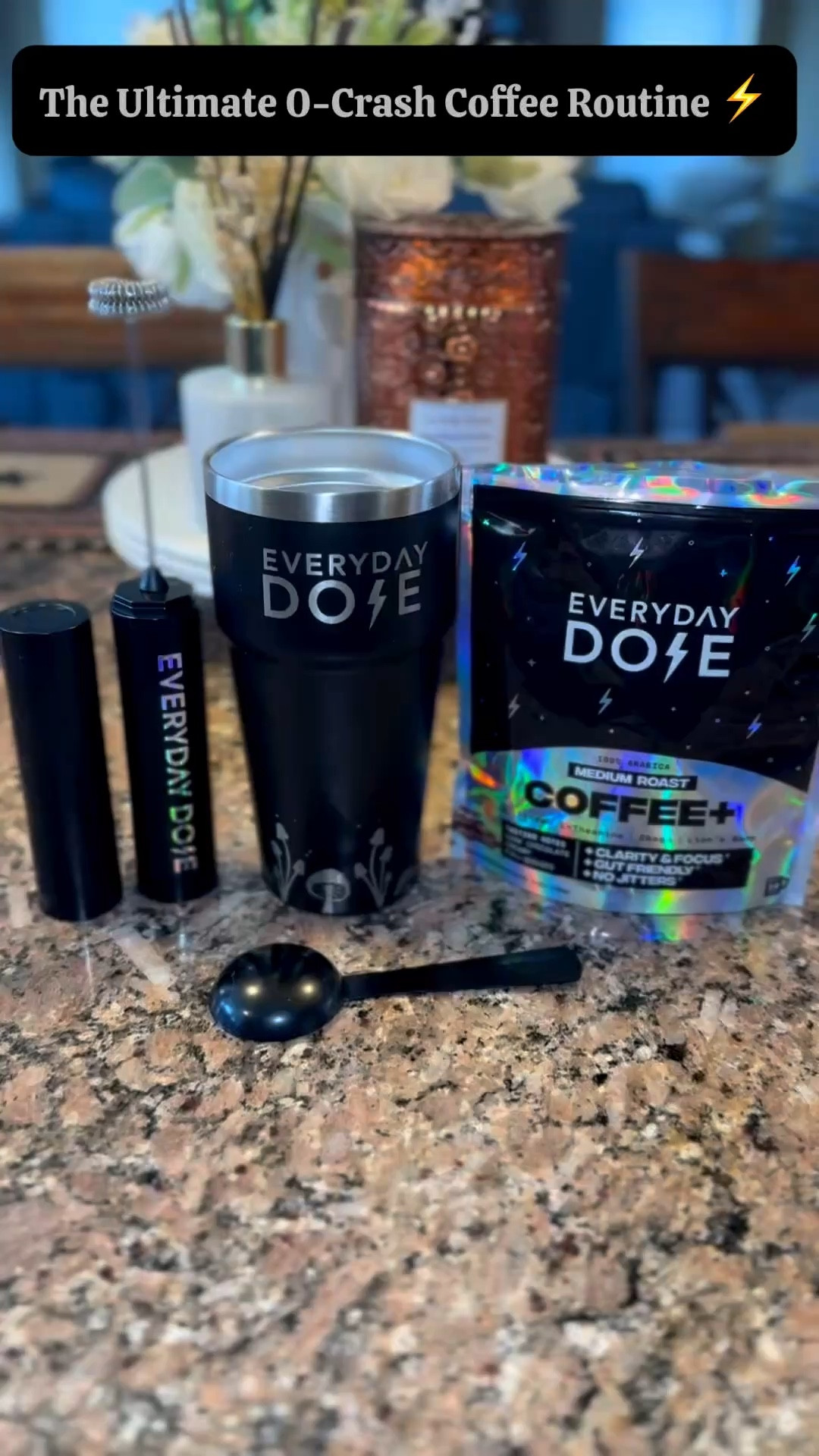 My busy-brain morning setup—coffee with built-in collagen and nootropics for steady energy. ✨ If you need me, I’ll be savoring this Medium Roast until the last drop. ☕️
#EverydayDose #coffeefix 
@Everyday Dose 

#LTKfitnessgoals #LTKmorningroutine #LTKdayinmylife