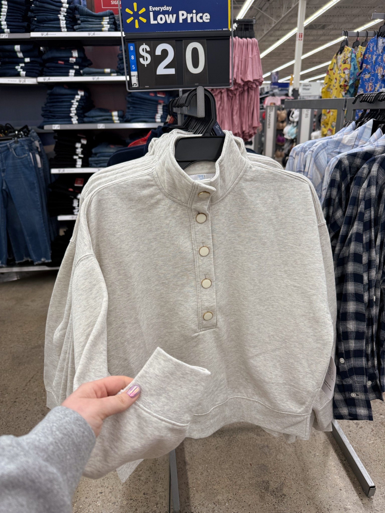 Actually cheaper online than in store!!! The CUTEST. This 3/4 button up is so soft, 🔗🔗🔗

#LTKgrwm #LTKmomlife #LTKvlog