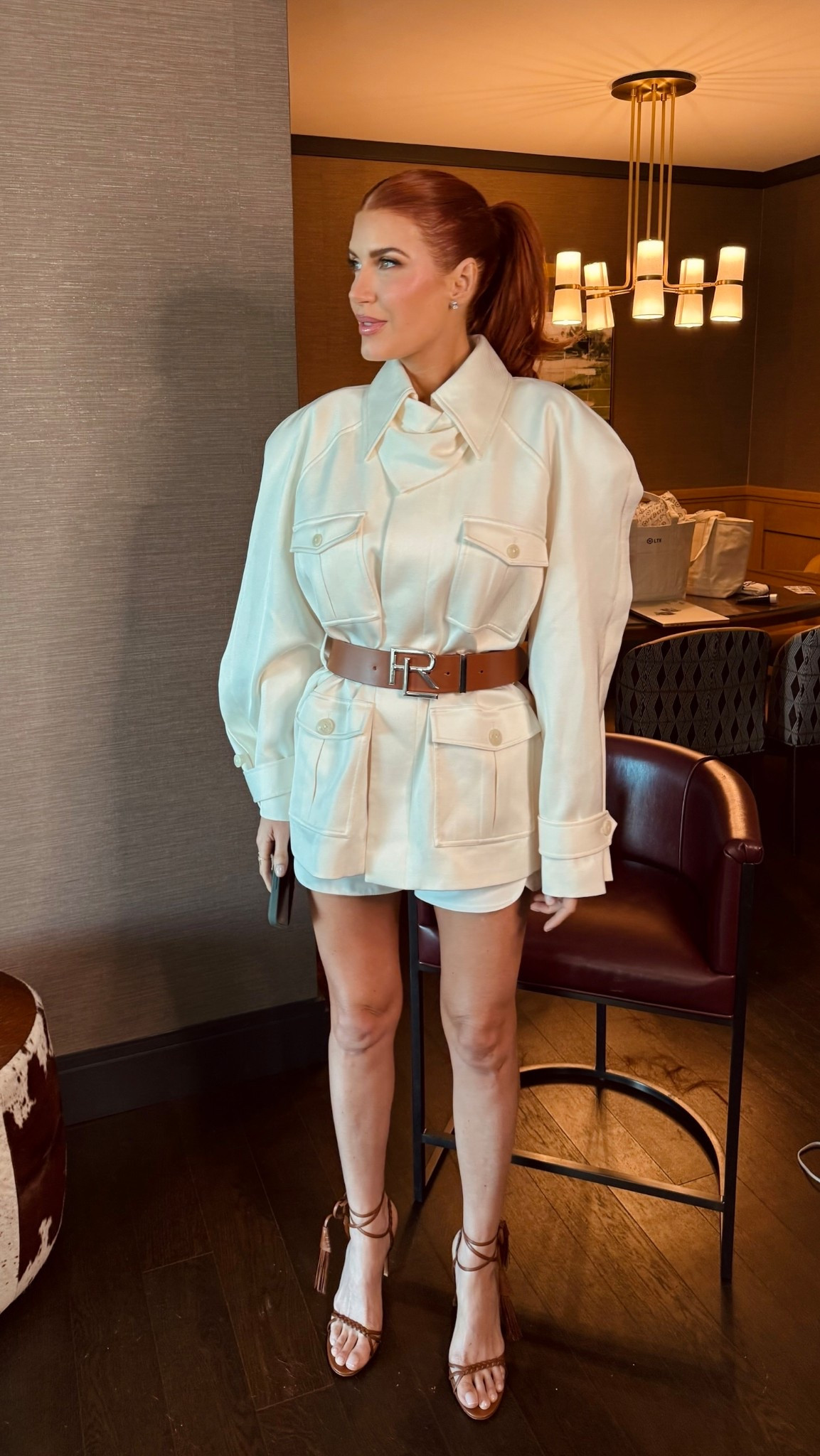 Day 2 fit: white Helsa for the MainStage 🤍 

#LTKWorkwear #LTKShoeCrush #LTKCon