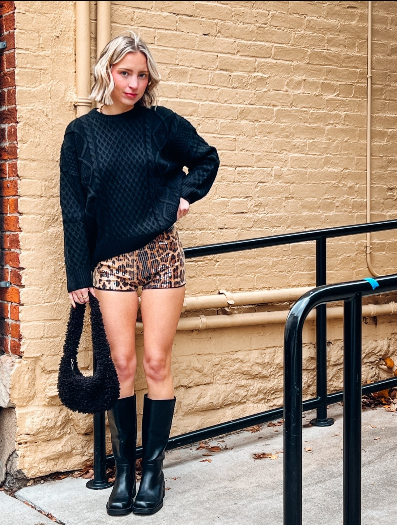 Size small top and pants 
Boots run TTS

#LTKHoliday #LTKFindsUnder50 #LTKSaleAlert