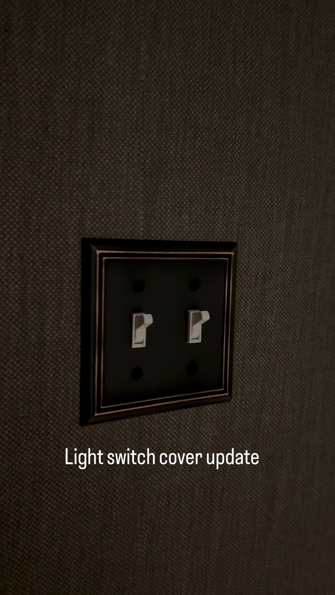 Small details big impact , quiet a glow up 
Light switch cover, amazon

#LTKHome