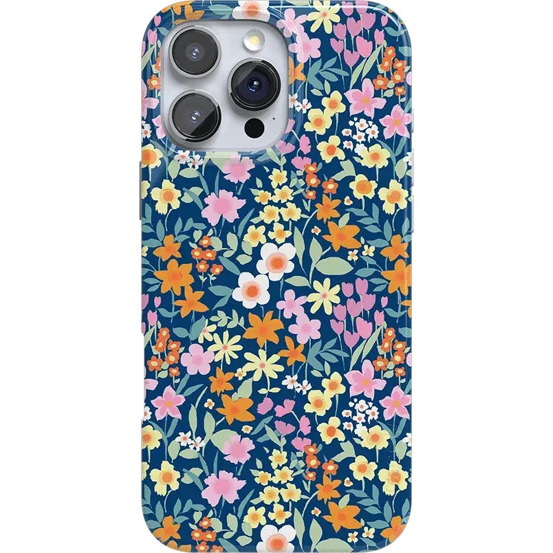 Full Bloom | Navy Floral Case | CASELY