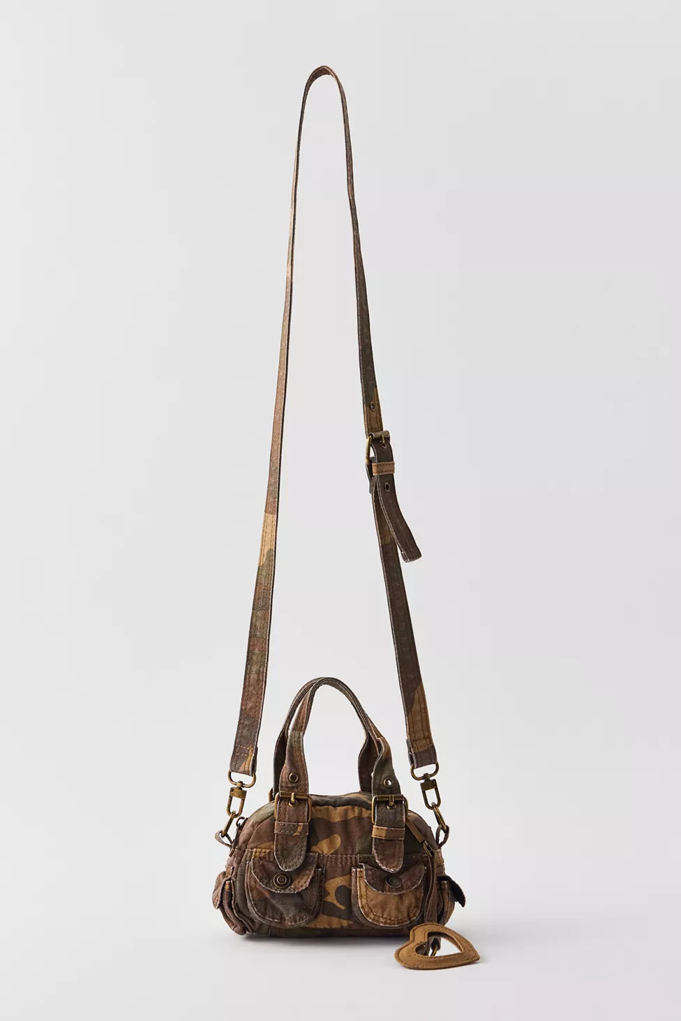 BDG Mini Denim Duffle Crossbody Bag | Urban Outfitters (US and RoW)