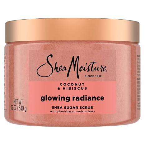 SheaMoisture Shea Sugar Body Scrub For Glowing Radiance Coconut Hibiscus Glowing Radiance Body Sc... | Amazon (US)