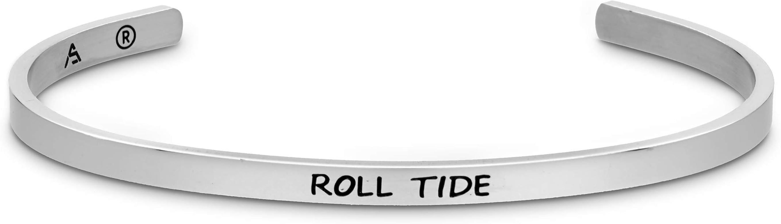 Alabama Crimson Tide Bracelet - Roll Tide | The University of Alabama Bracelet | Roll Tide Cuff B... | Amazon (US)