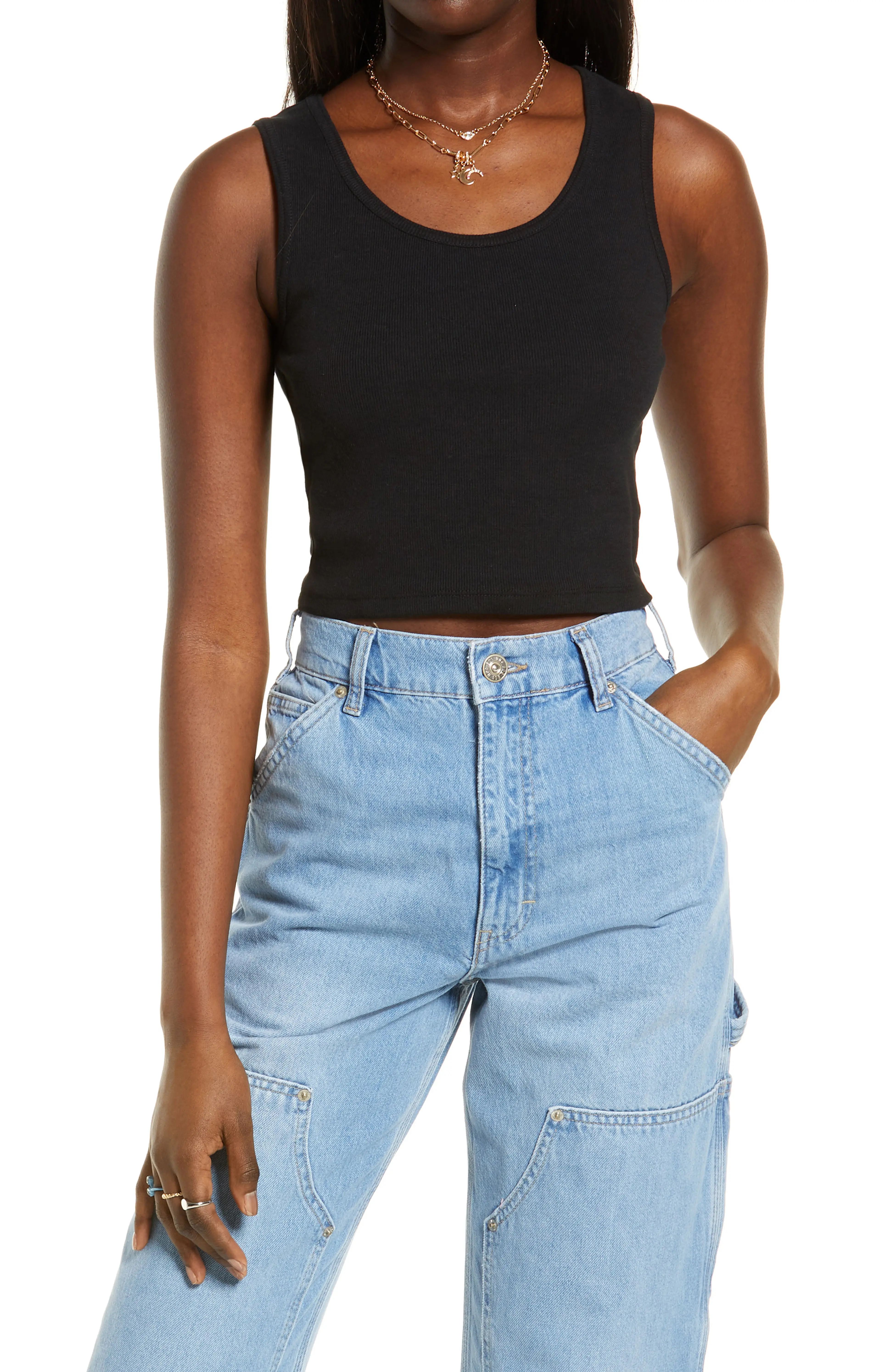 Classic Rib Crop Tank | Nordstrom