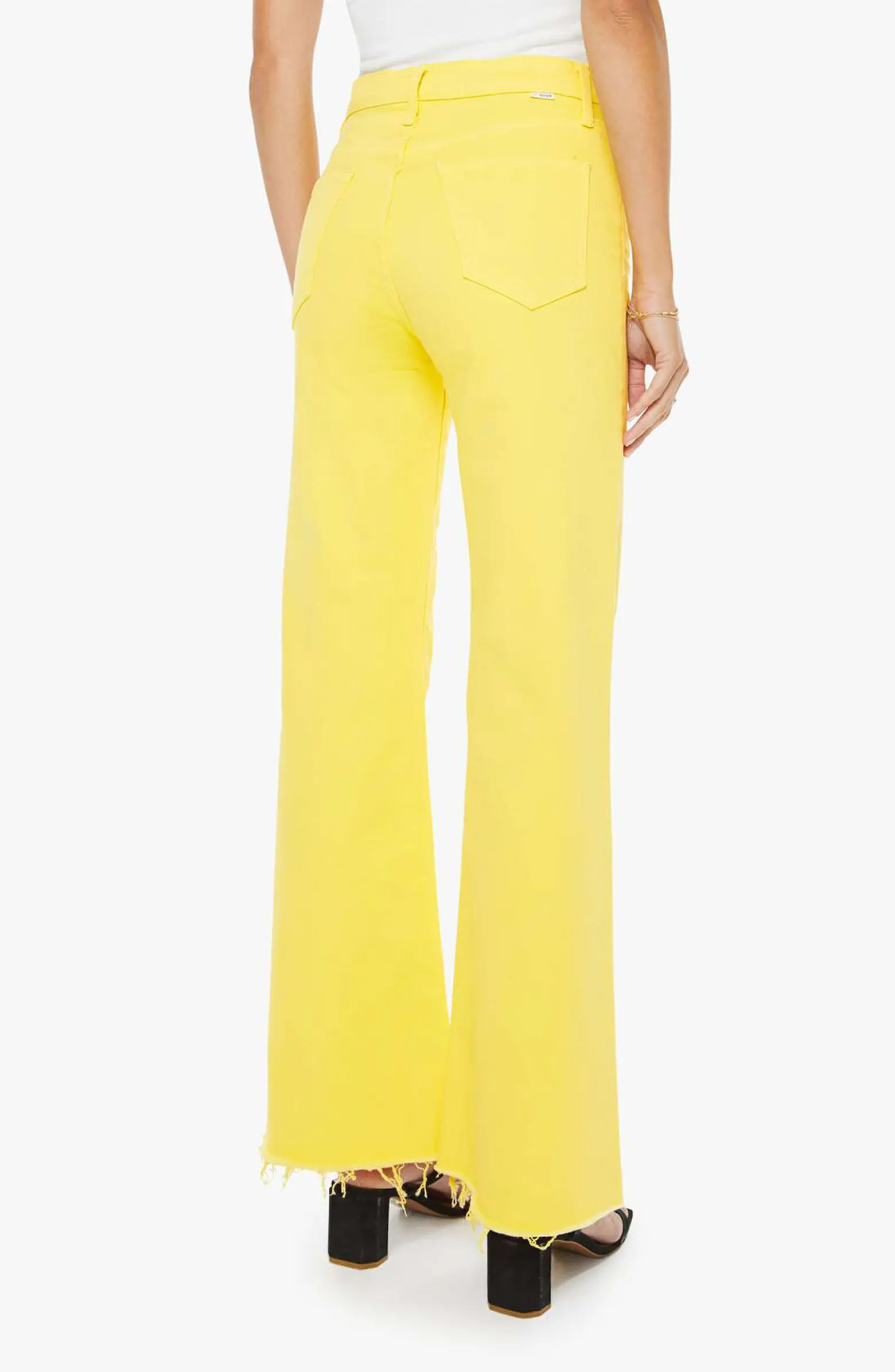 MOTHER The Tomcat Roller Fray Flare Jeans | Nordstrom | Nordstrom