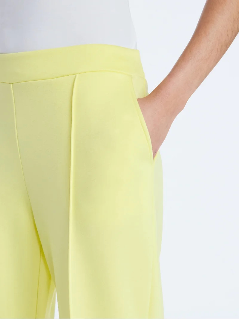 Scoop Women's and Women's Plus New Scubaknit Seamed Sweatpants, Regular and Short Lengths, Sizes ... | Walmart (US)