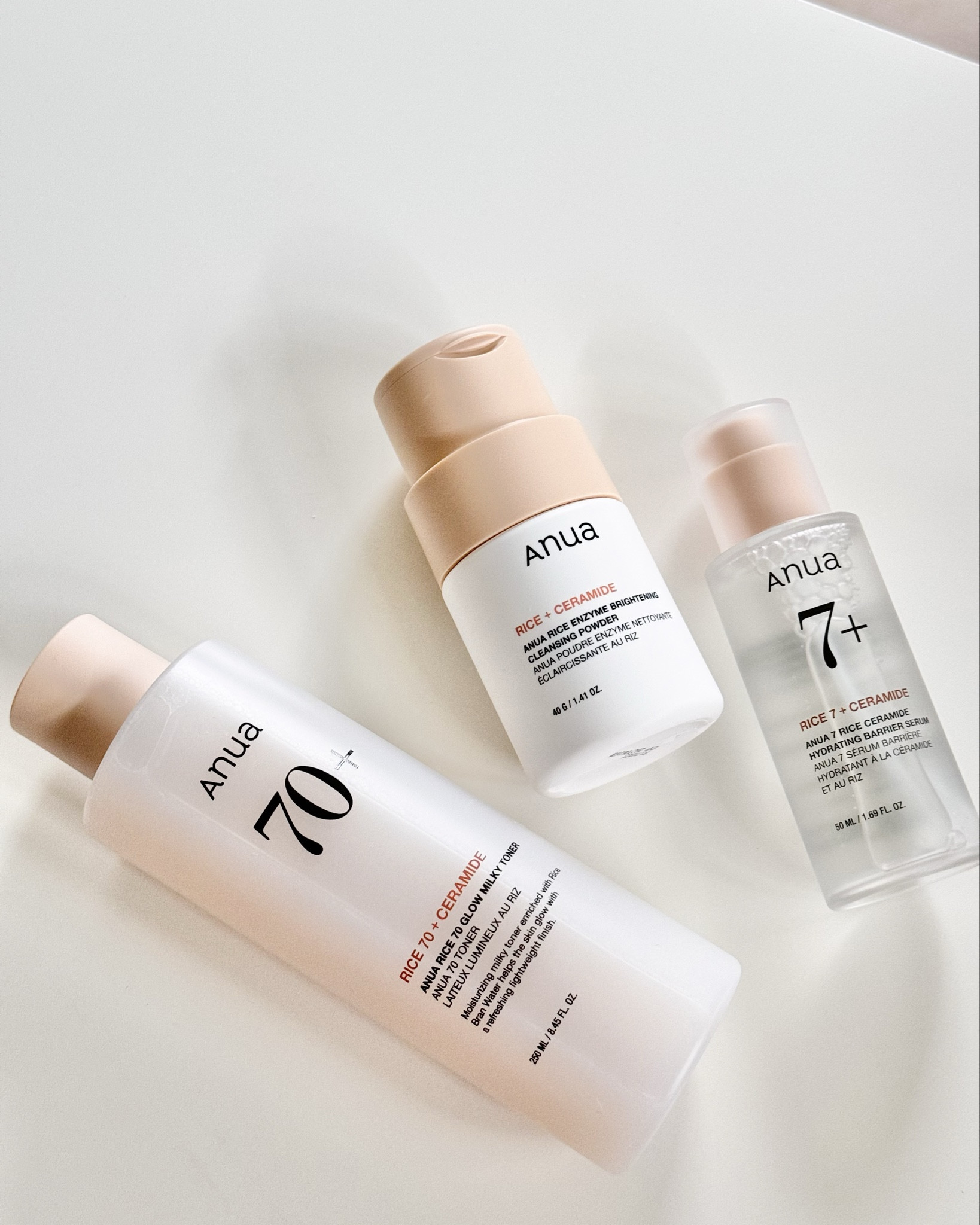 Anua’s rice series 🌾🤎

#anua #riceskincare #kbeauty #skincare #koreanskincareroutine #glassskin #acneskincare #viralskincare

#LTKFindsUnder50 #LTKBeauty #LTKFindsUnder100