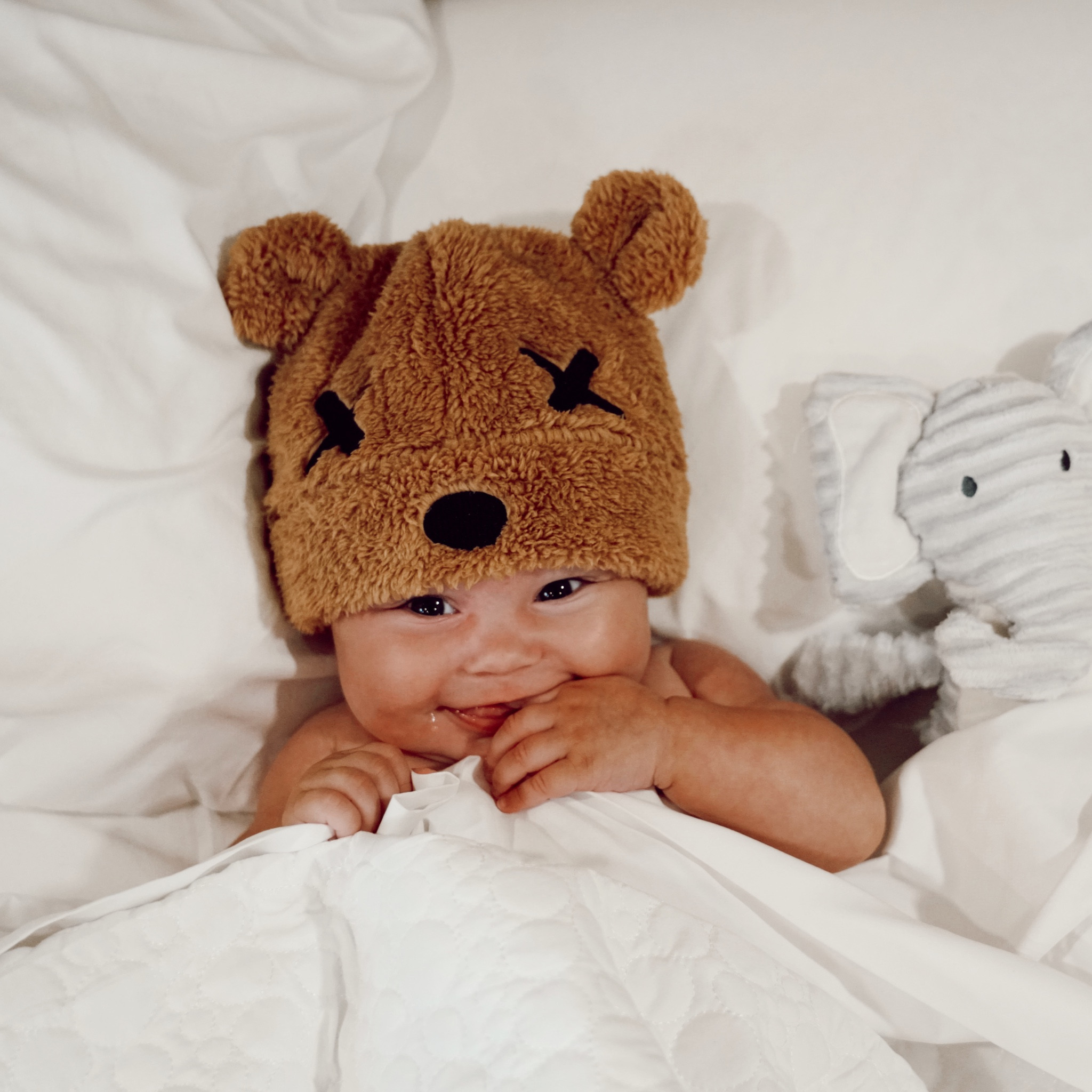 Baby Harlow! ❤️ So ready for hat weather! 

#LTKbaby #LTKfamily #LTKkids
