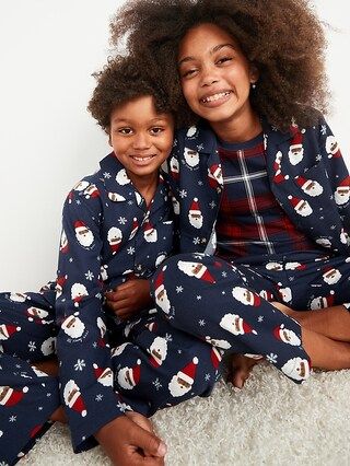 Gender-Neutral Matching Flannel Pajama Set For Kids | Old Navy (US)