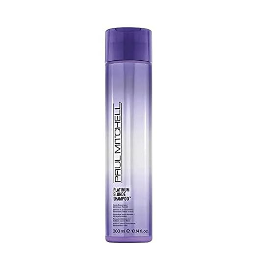 Paul Mitchell Platinum Blonde Violet Shampoo, Banishes Brass + Brightens, Ideal for Light to Medi... | Amazon (US)