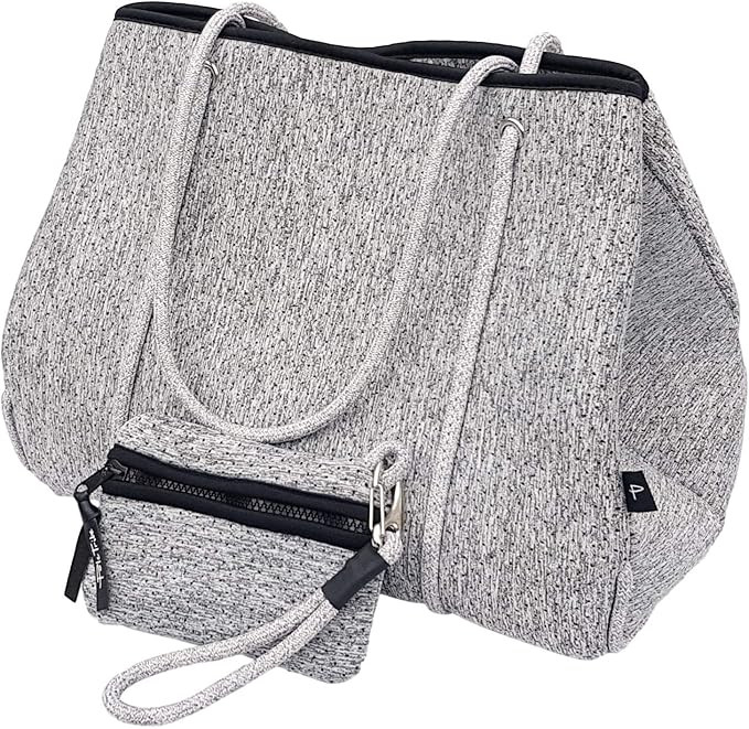 Pole Tribe Neoprene Tote Bags for Women, Lightweight Large Neoprene Bag I Superb Gym Tote or as W... | Amazon (US)