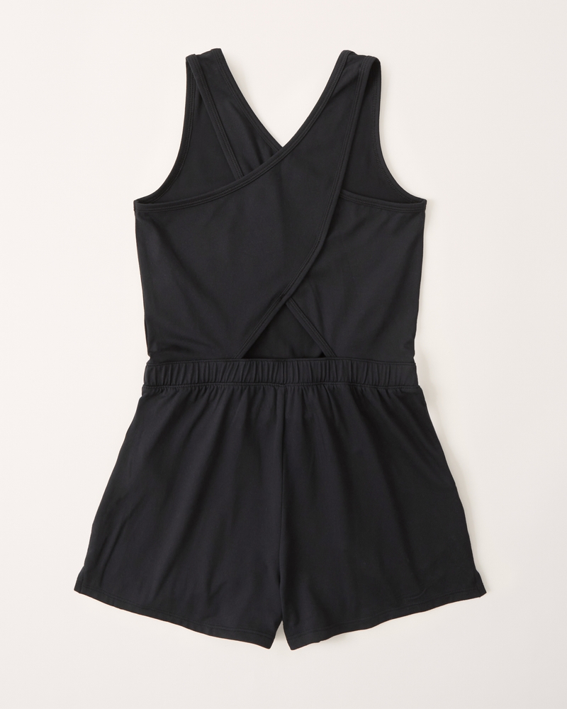 girls active airknit romper | girls dresses & rompers | Abercrombie.com | Abercrombie & Fitch (US)