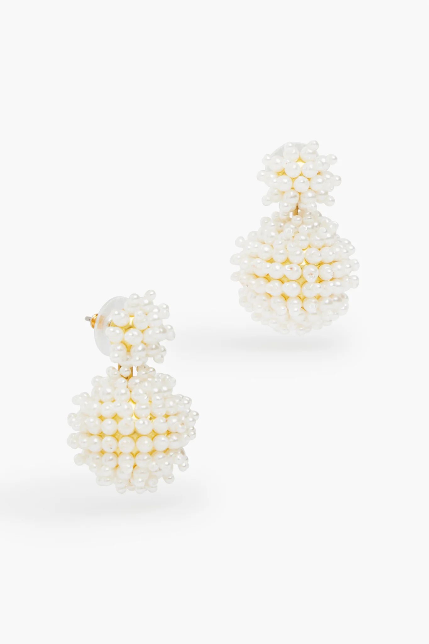 Beaded Pearl Lantern Earrings | Tuckernuck (US)