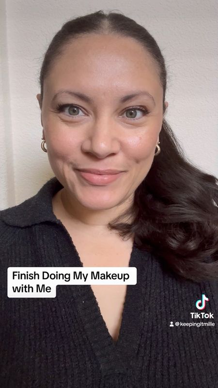Finish putting on my makeup with me. I already applied concealer (I basically use it as foundation), and Miracle Balm as blush, then added some cream eye shadow, mascara, and lipstick.

#LTKbeauty #LTKfindsunder50 #LTKover40