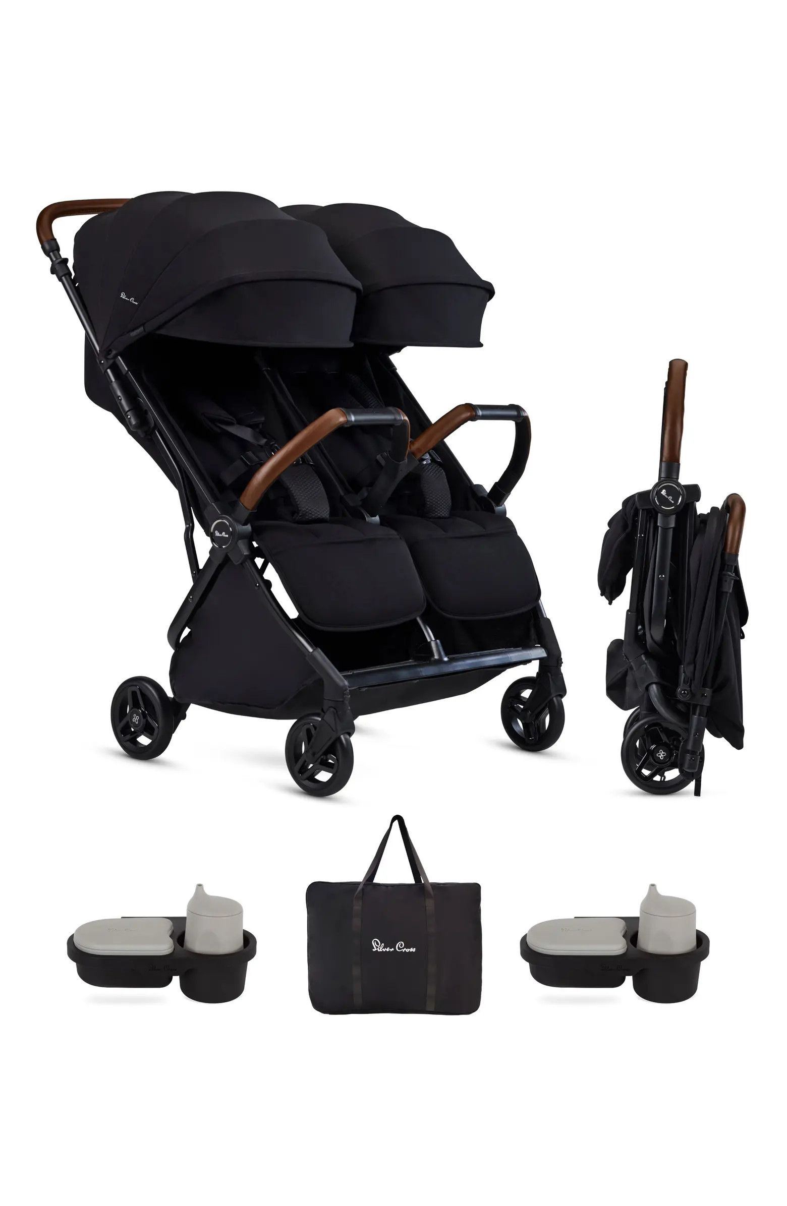 Silver Cross Jet Double Compact Lightweight Travel Stroller Bundle | Nordstrom | Nordstrom