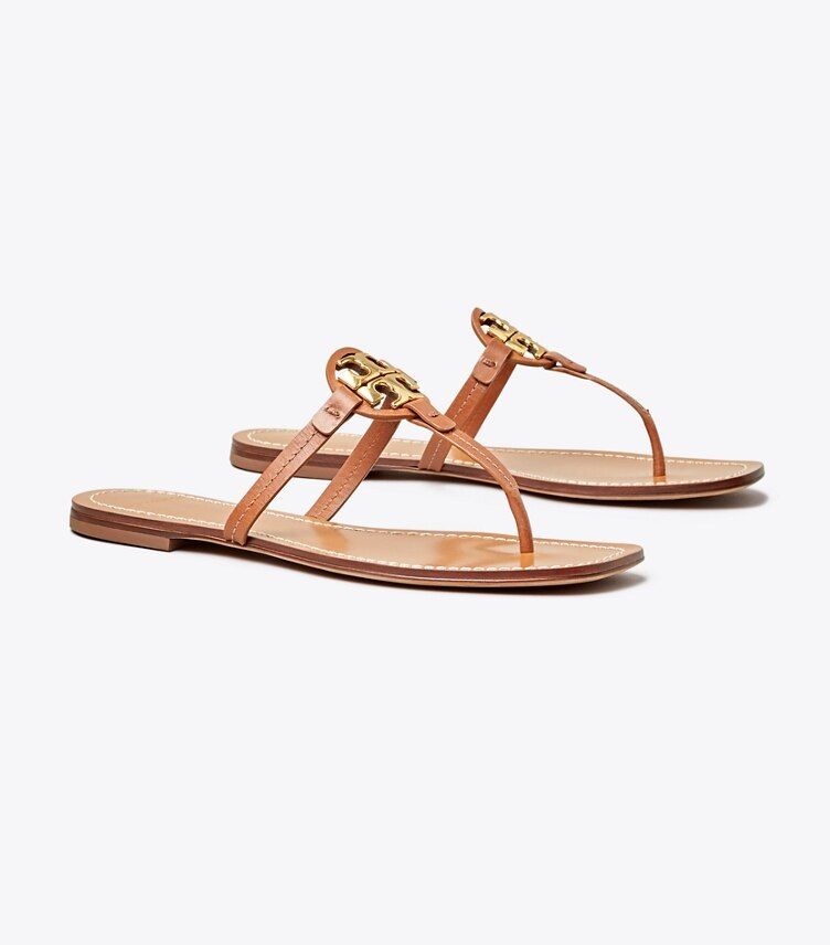 Mini Miller Leather Thong Sandal | Tory Burch (US)