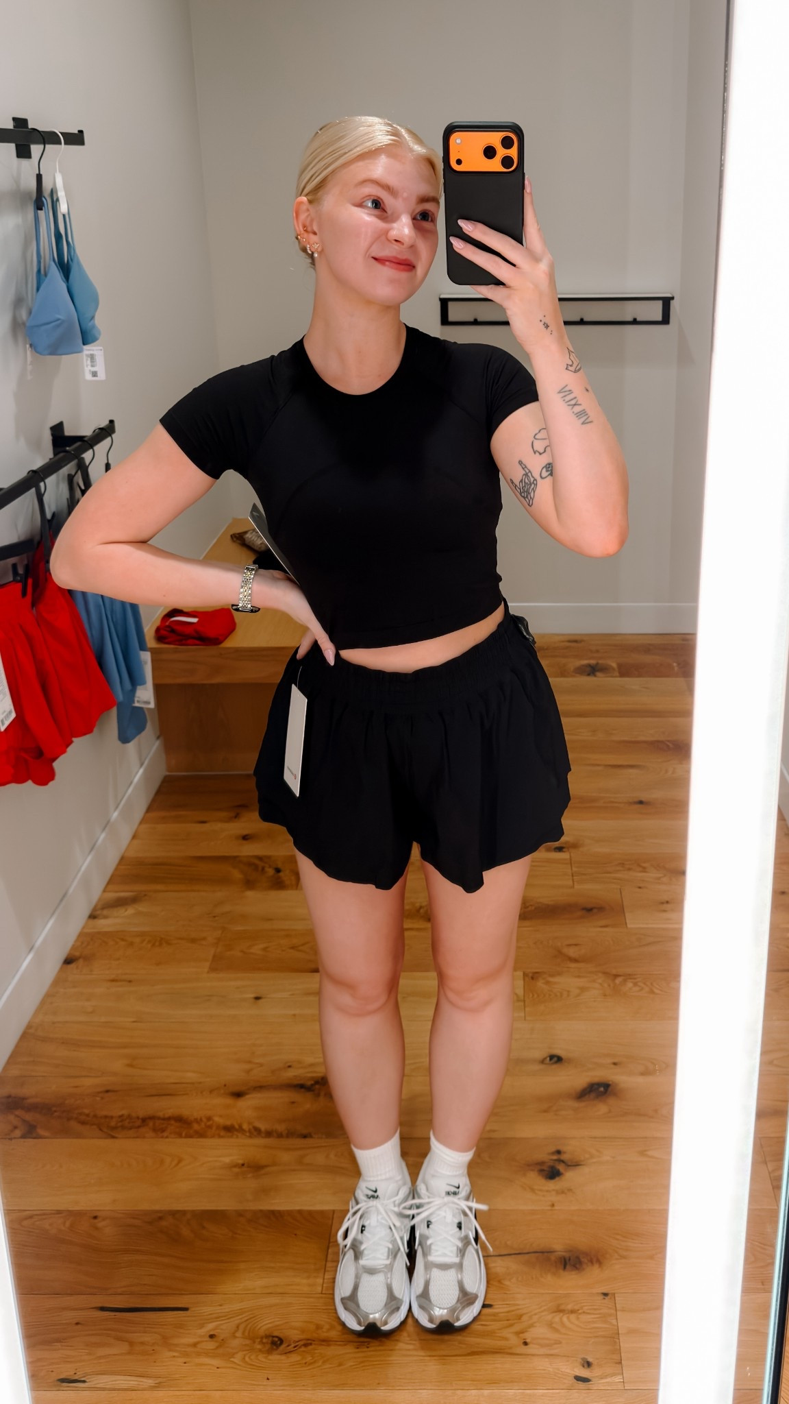 New lululemon outfit 

Top: size 6 
Bottoms: size medium 

#LTKActive #LTKdayinmylife #LTKootd