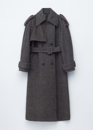 Wool-Blend Trench Coat | & Other Stories UK