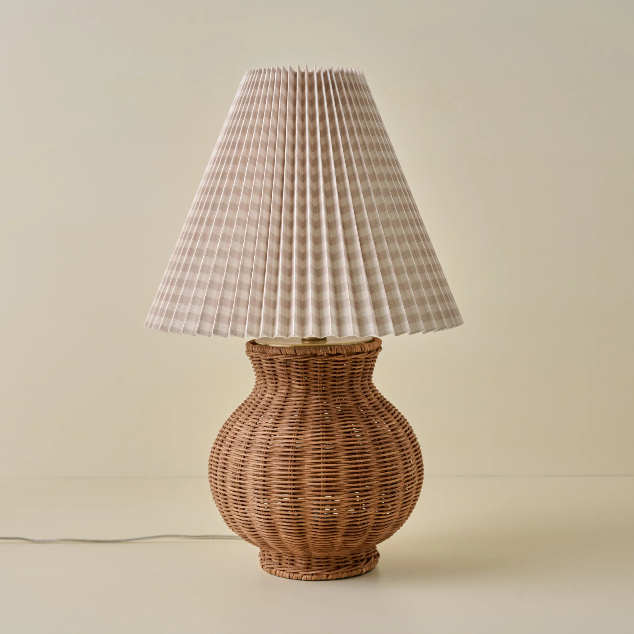 Cassie Rattan Table Lamp | Magnolia